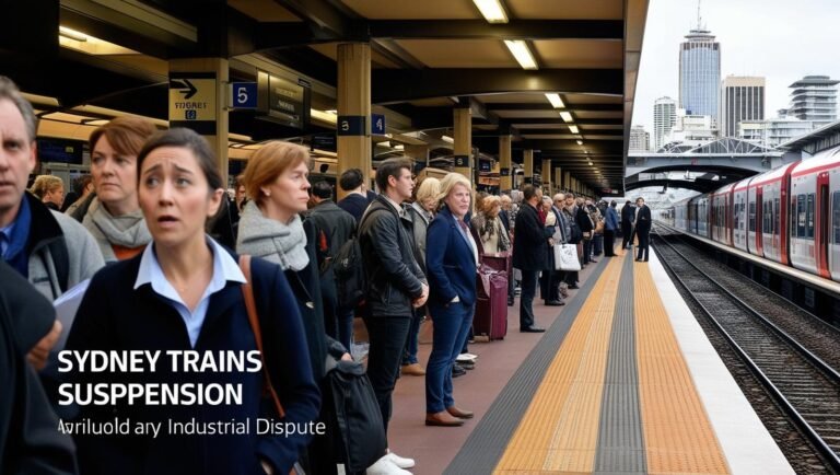 Sydney Trains Suspended for Three Days Due to Industrial Dispute